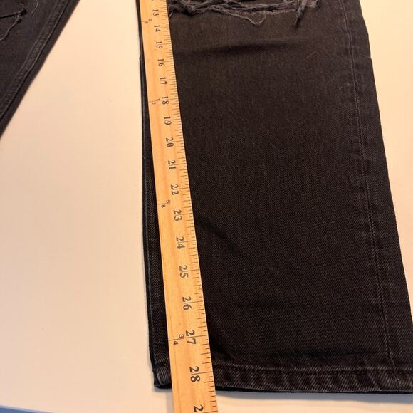 Boyish Toby Distressed High Rise Relaxed Tapered Jeans in Fatal Attraction NWOT - Picture 11 of 11